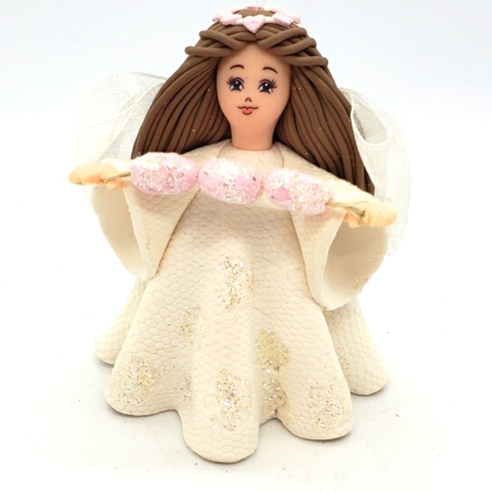 The Kneeded Angels Tenderness Ornament by Carol A. Graziano